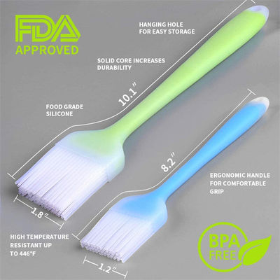 ODM Silicone Basting Brush Seamless Heatinsulated Multicolor