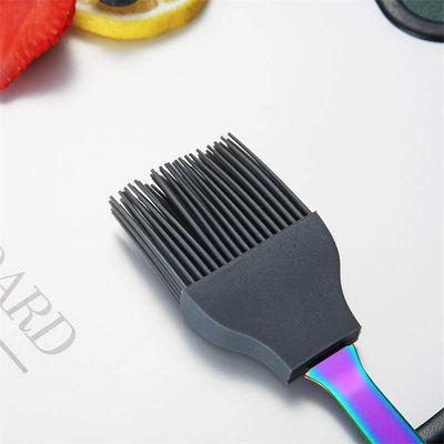 Rustproof Silicone Brush For Cooking Rainbow Leadfree Cadmiumfree